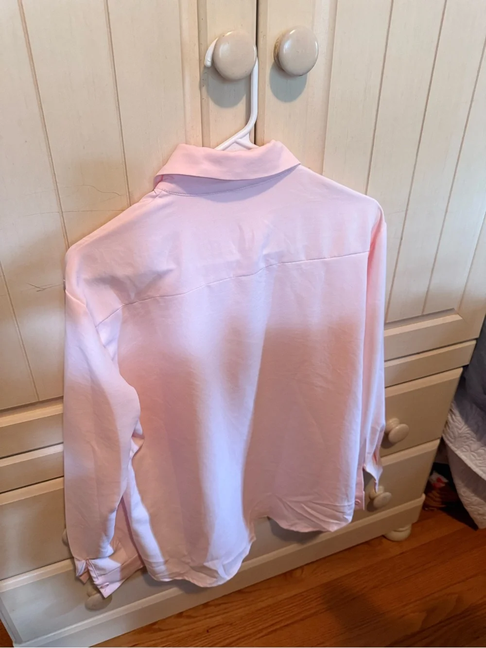 Light Pink Button-Down Collared Shirt - Picture 2 of 3